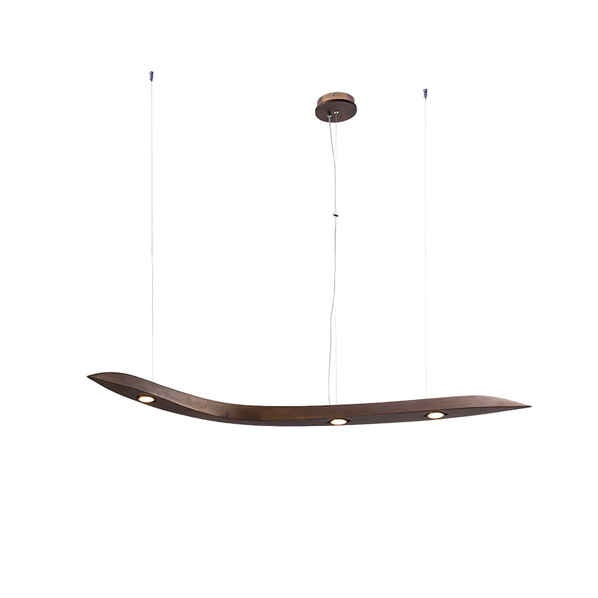 Flow Suspension Minimaliste en Bois