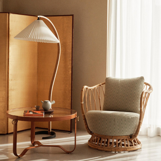 Viaro Lampadaire en Bois