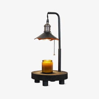 Christian Lampe de Table en Bois Moderne