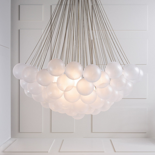 Fayne Suspension Bulle à Globe en Verre