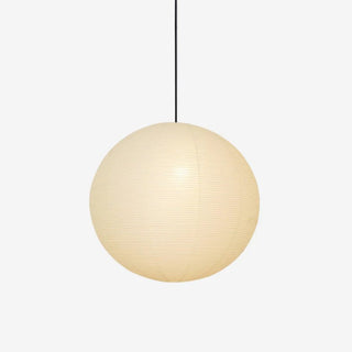 Solara Suspension Bambou Papier Washi Ronde