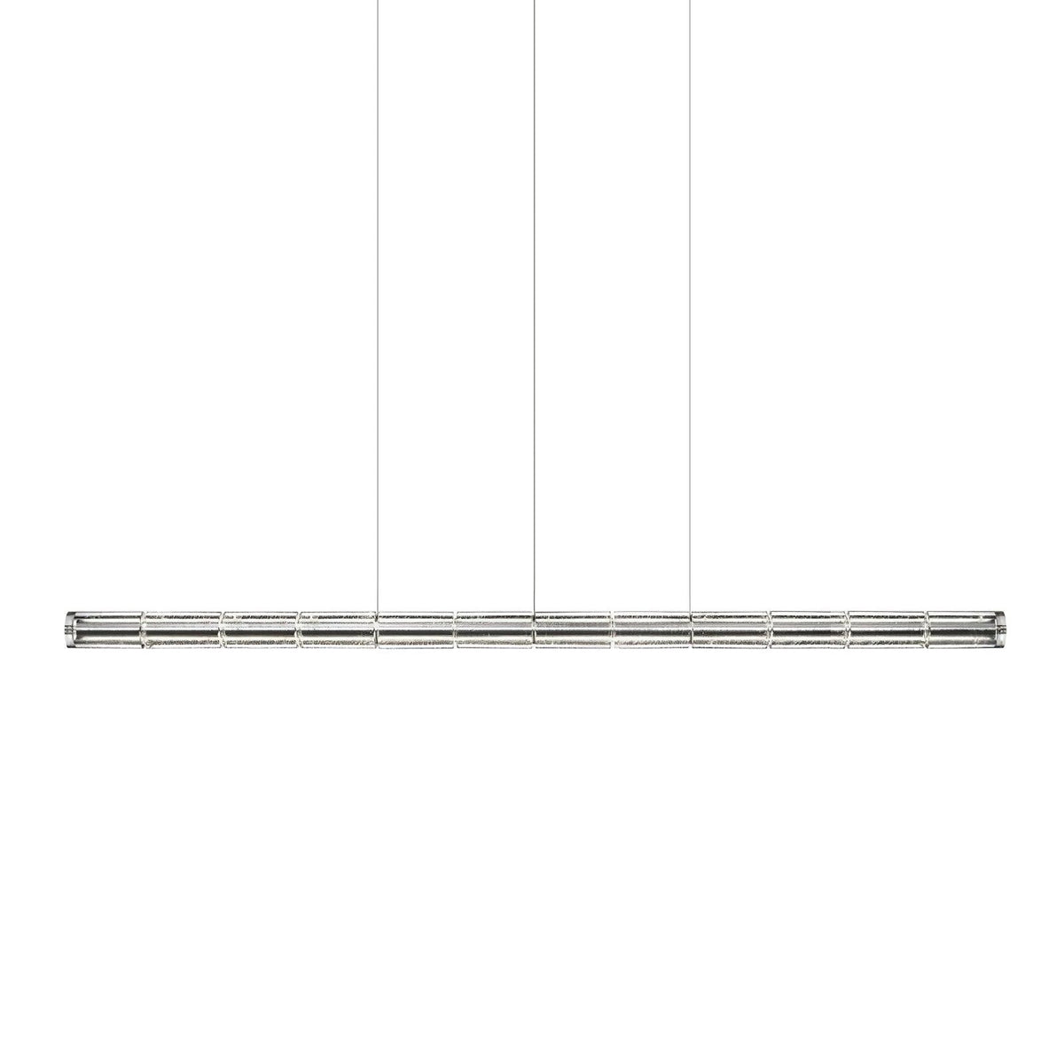 Lyliris Suspension Linéaire en Verre Minimaliste
