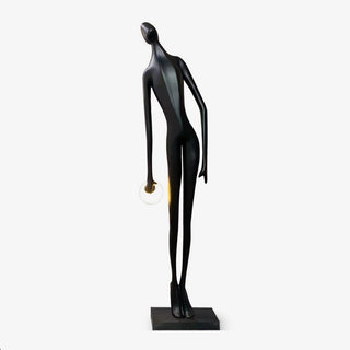 Zolirion Abstract Noir Lampadaire