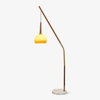 Catalil Lampadaire en Verre Rétro