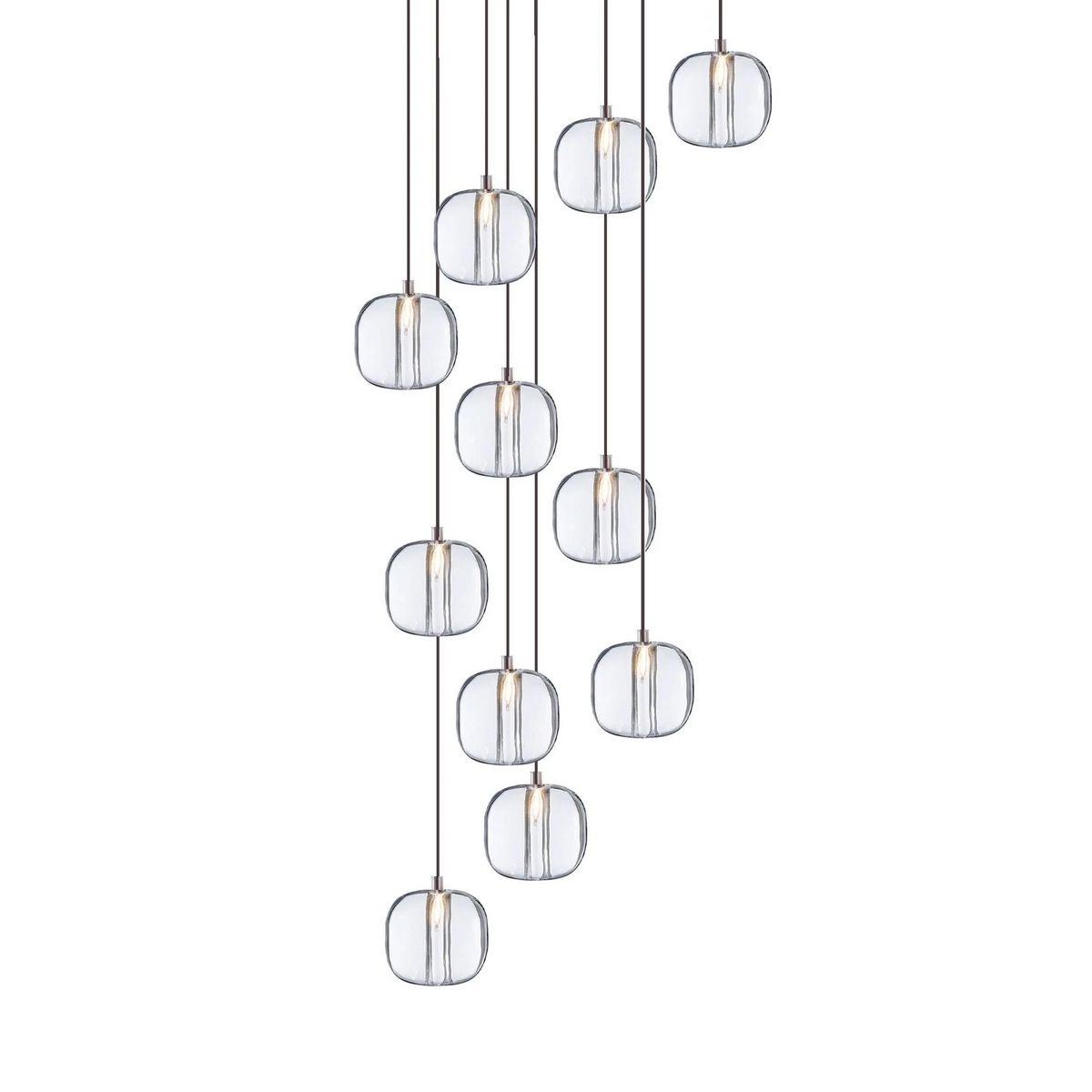 Glowcube Lustre en Cristal Moderne