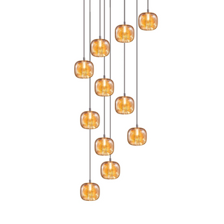 Glowcube Lustre en Cristal Moderne