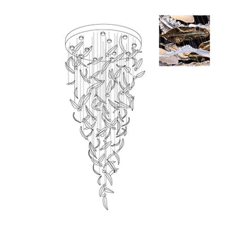 Aetherial Lustre Feuille en Verre