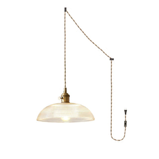 Calyra Suspension en Laiton et Verre