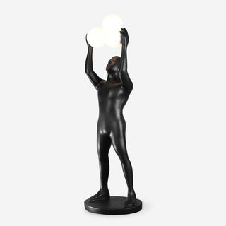 Eurshaia Lampadaire Sculptural Noir