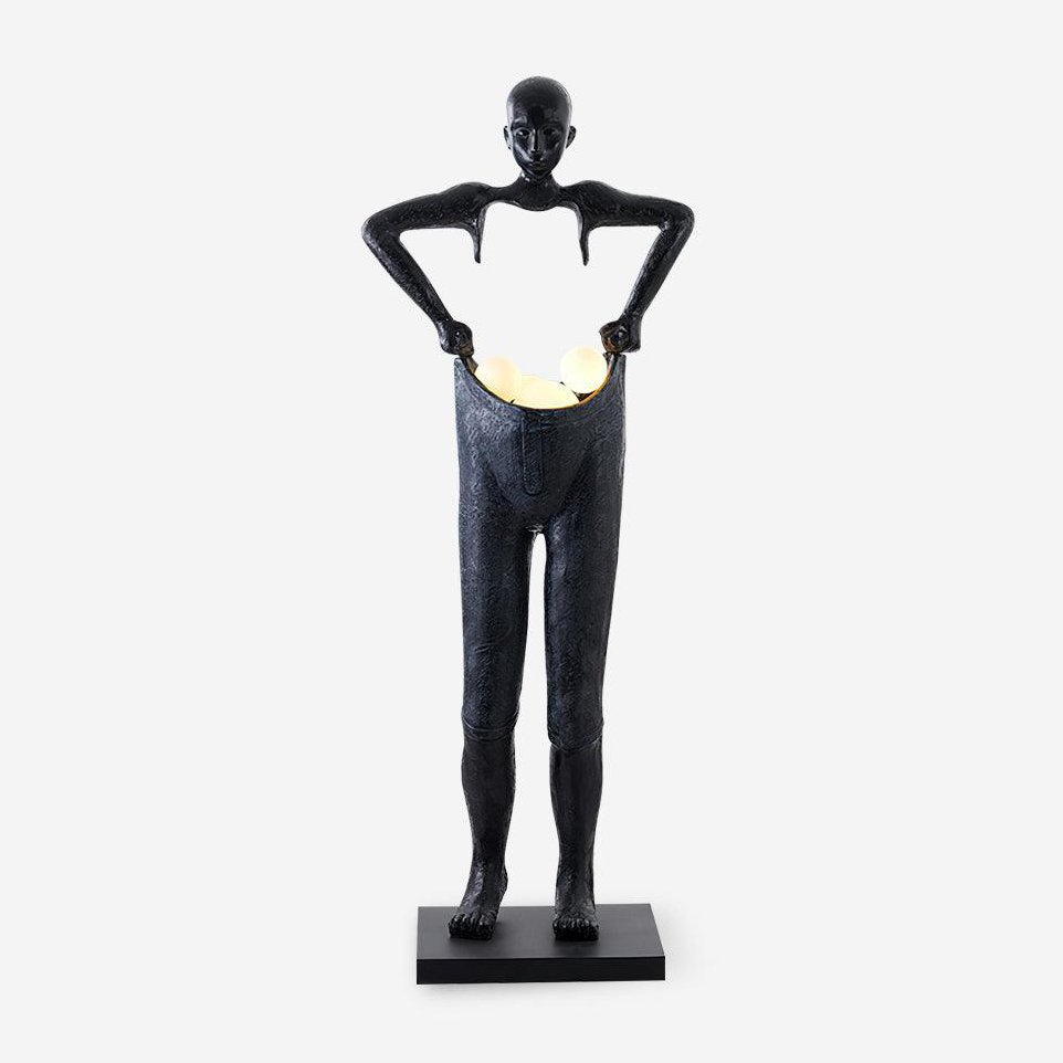 Vamiryra Lampadaire Sculptural Noir