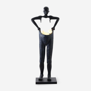Vamiryra Lampadaire Sculptural Noir