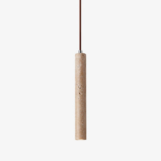Olvynarae Suspension Cylindrique en Travertin