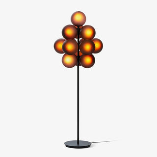 Nyrain Lampadaire en Verre Artistique