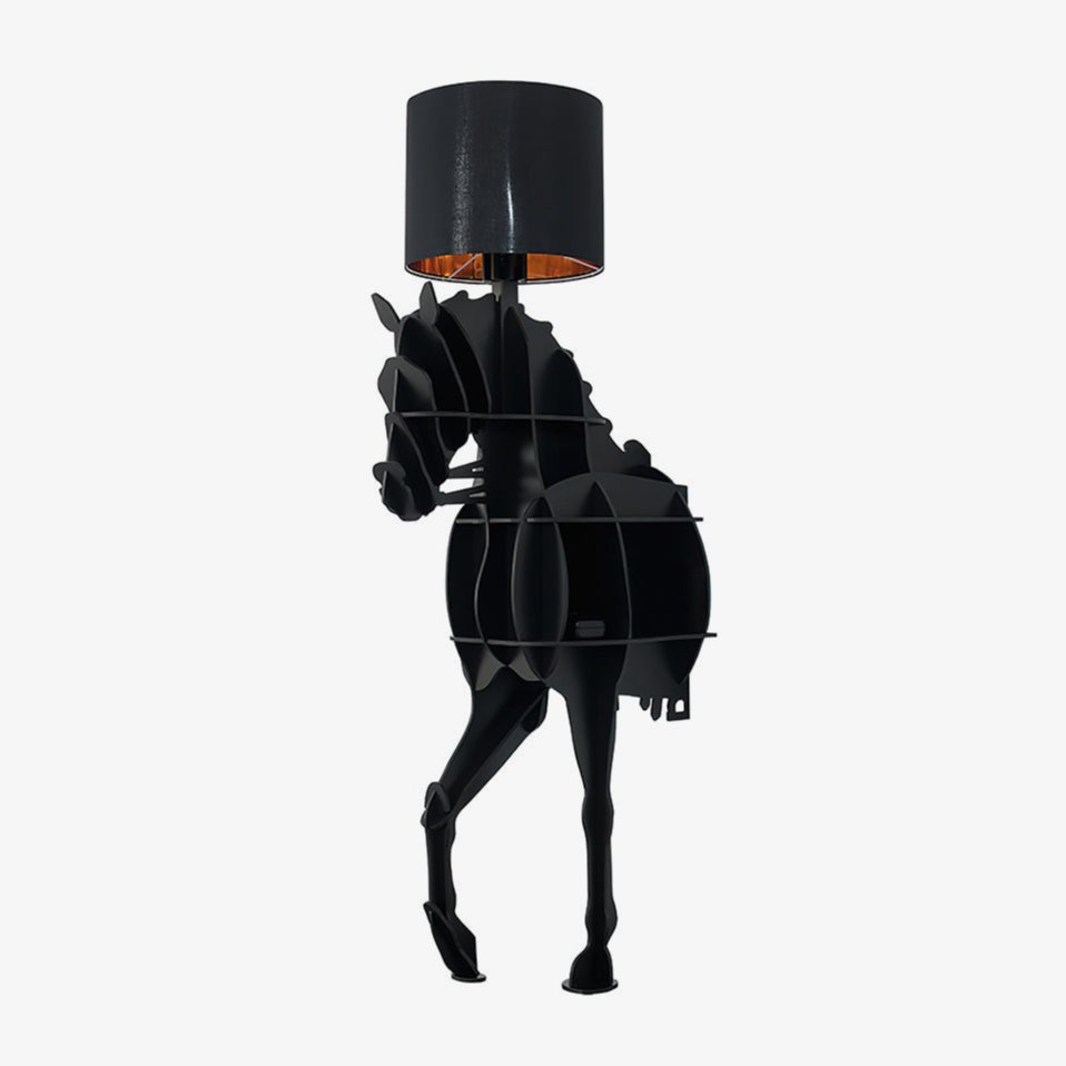 Nrasen Lampadaire en Forme de Cheval