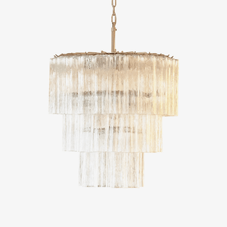 Aurora Lustre en Verre de Luxe