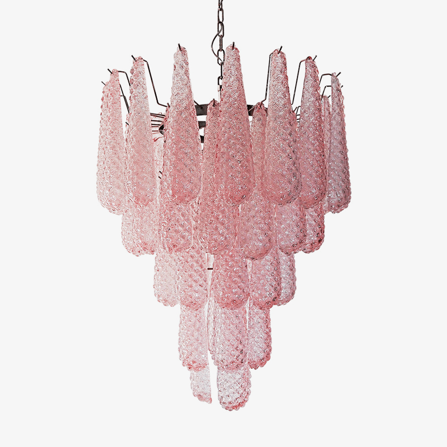 Perria Lustre en Verre Rose Luxe