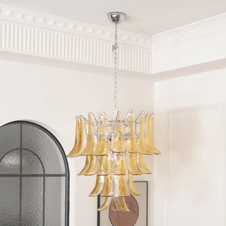 Aurora Lustre en Verre Ambre