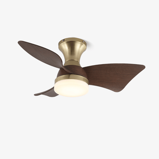 Plafonnier Ventilateur Aureon Moderne en Bois