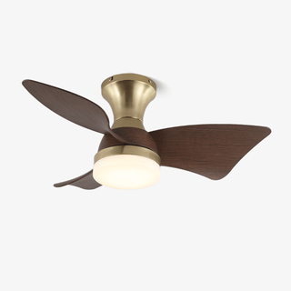 Plafonnier Ventilateur Aureon Moderne en Bois