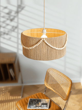 Ershaa Suspension Bohème Élégante à Perles Naturelles
