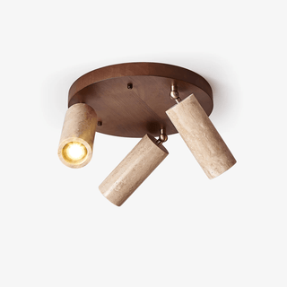 Zevenion Multi-Bras Travertin Plafonnier