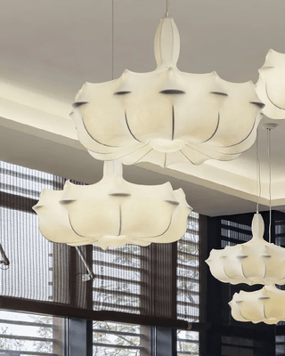 Lumina Suspension en Soie Contemporaine