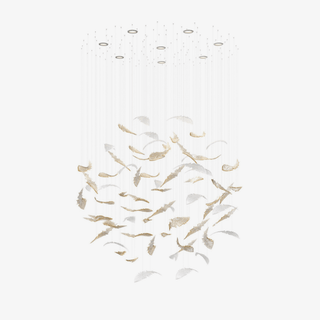Orinila Suspension en Verre Luxueuse