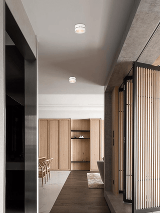 Lustra Downlight LED Rond Rotatif Ajustable