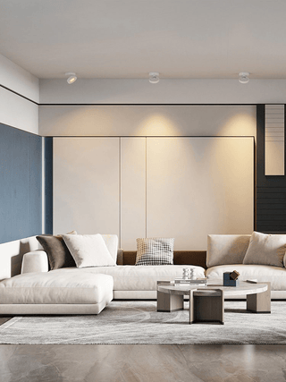 Lustra Downlight LED Rond Rotatif Ajustable
