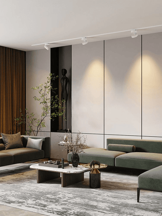 Lustra Downlight LED Rond Rotatif Ajustable