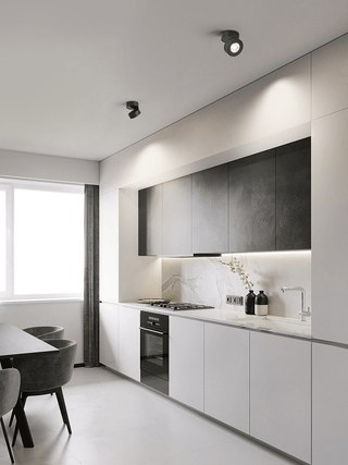 Lustra Downlight LED Rond Rotatif Ajustable