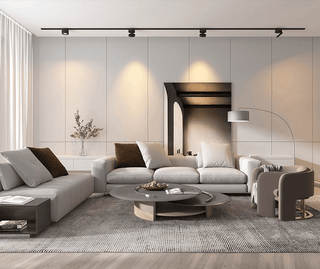 Lustra Downlight LED Rond Rotatif Ajustable