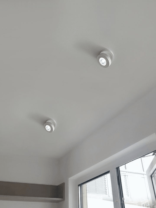 Lustra Downlight LED Rond Rotatif Ajustable
