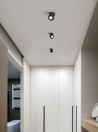Lustra Downlight LED Rond Rotatif Ajustable