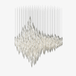 Oloren Lustre Cristal Prismatique Luxe