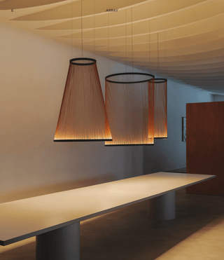 Cone Lampe Suspendue Minimaliste en Aluminium