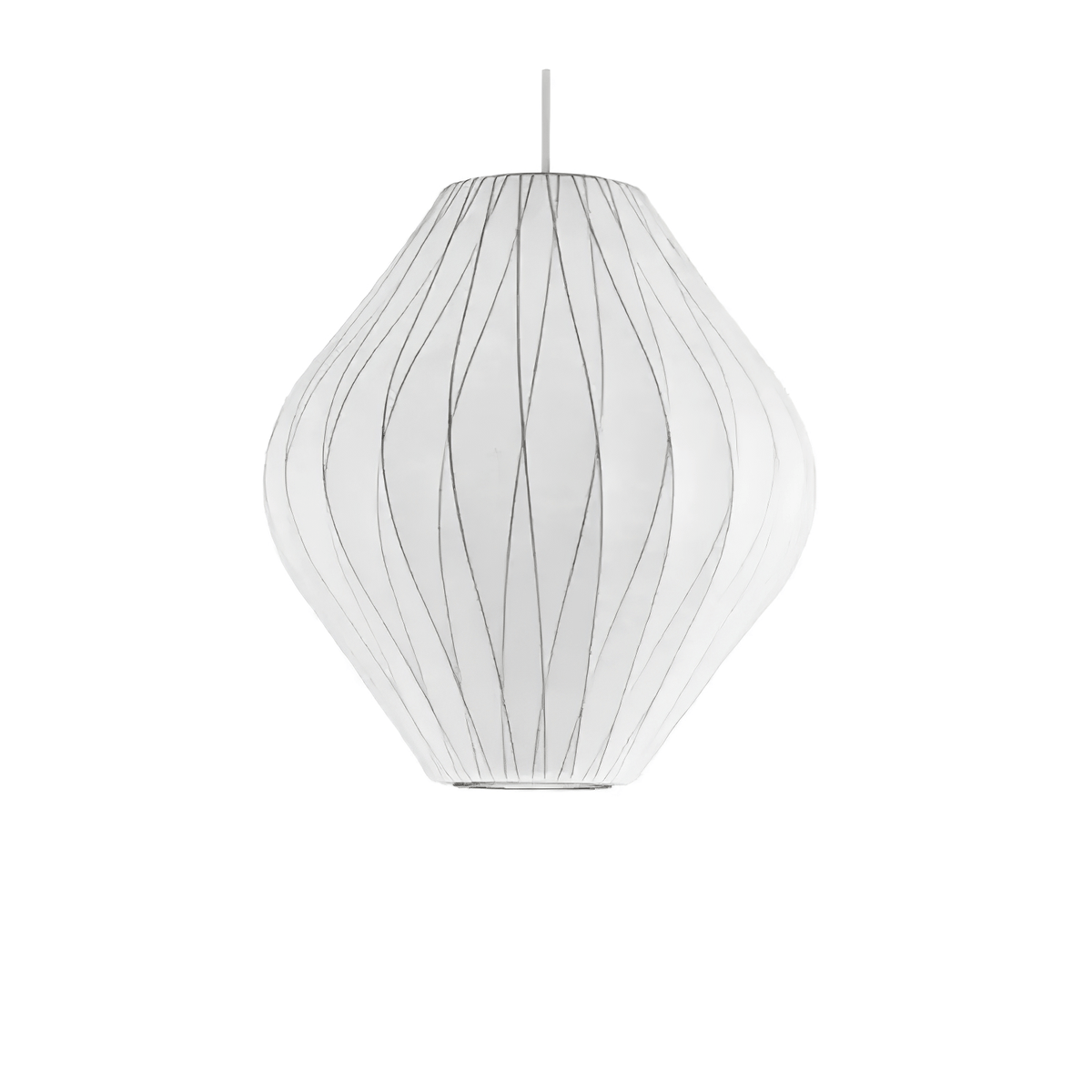 Nebula Lampe Suspendue en Soie de Mûrier Boule