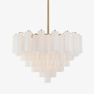 Aurora Lustre Virella Tube en Verre de Murano Luxe