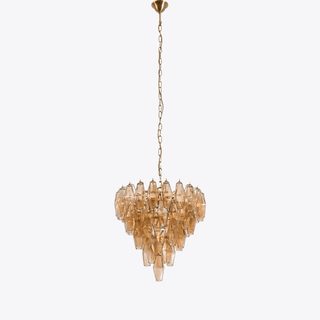 Aurora Lustre Rose Facetté Verre Superposé Vintage