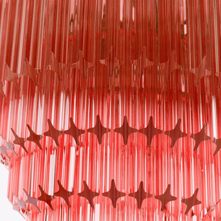 Aurora Lustre Ambre Diamant Verre Superposé Rétro