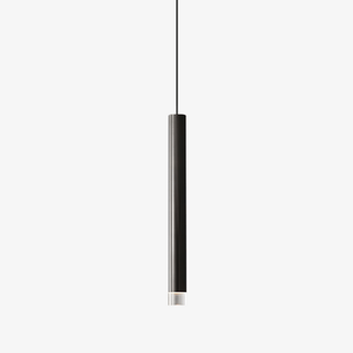 Cetheel Lampe Suspendue Minimaliste en Laiton et Plastique