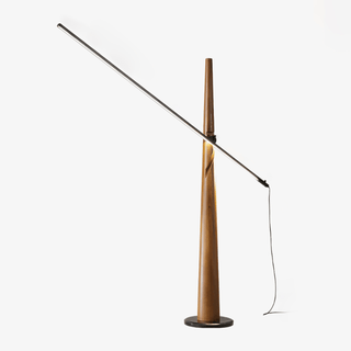 Lampadaire Ovelila Minimaliste en Bois