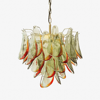 Aurora Lustre en Verre Murano Pétale Élégant