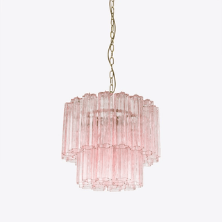 Aurora Lustre Petit Tube en Verre Murano Treviso