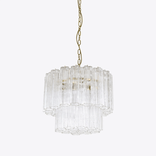 Aurora Lustre Petit Tube en Verre Murano Treviso