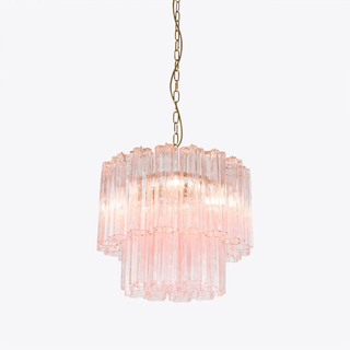Aurora Lustre Petit Tube en Verre Murano Treviso