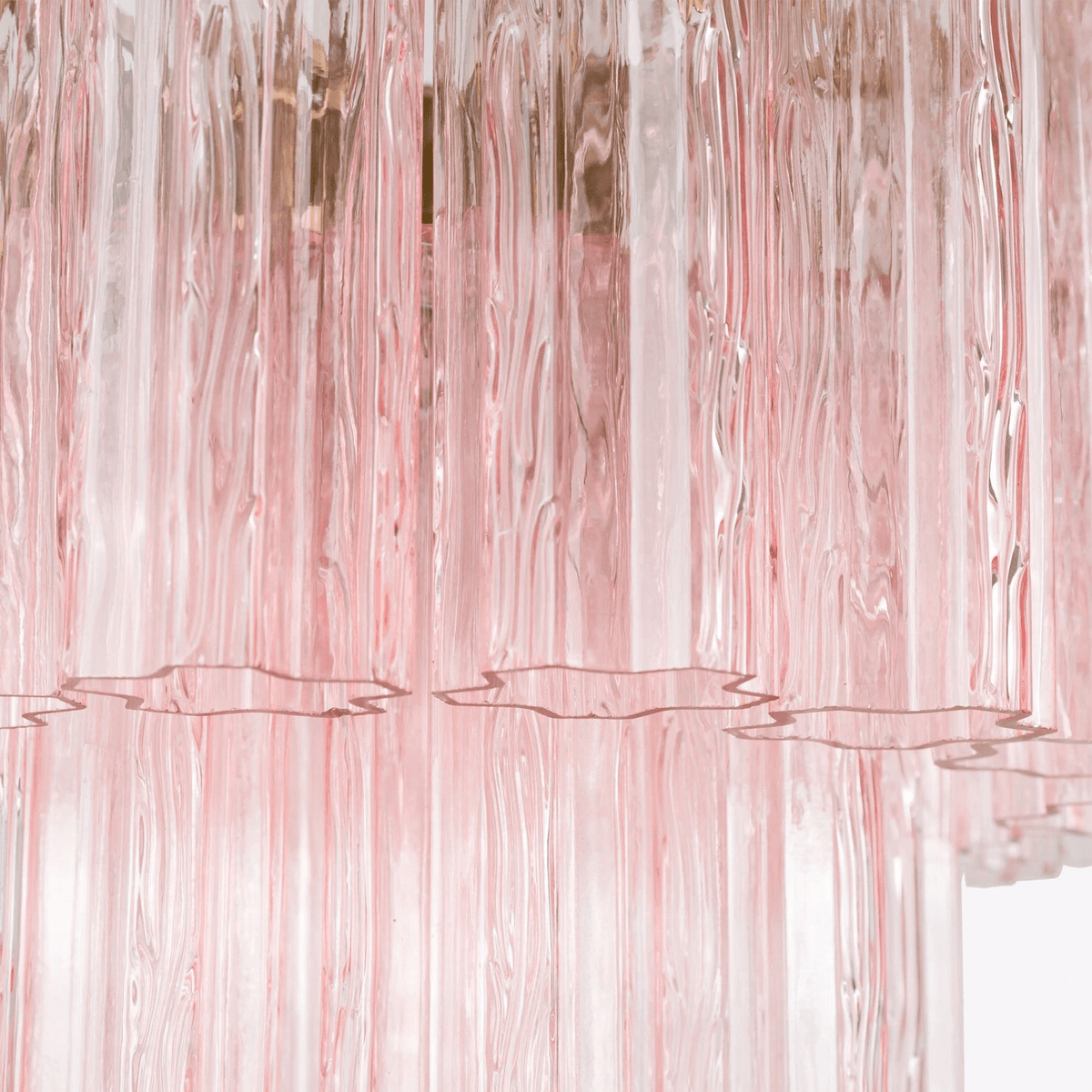 Paveria Lustre Petit Tube en Verre Murano Treviso