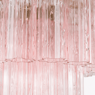 Aurora Lustre Petit Tube en Verre Murano Treviso