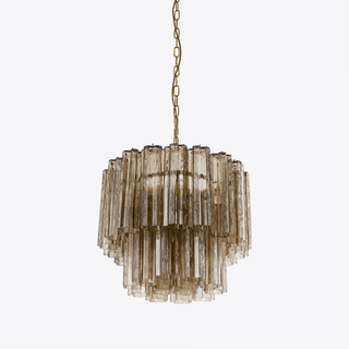 Aurora Lustre Petit Tube en Verre Murano Treviso