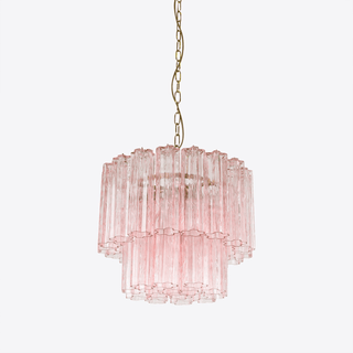 Aurora Lustre Petit Tube en Verre Murano Treviso